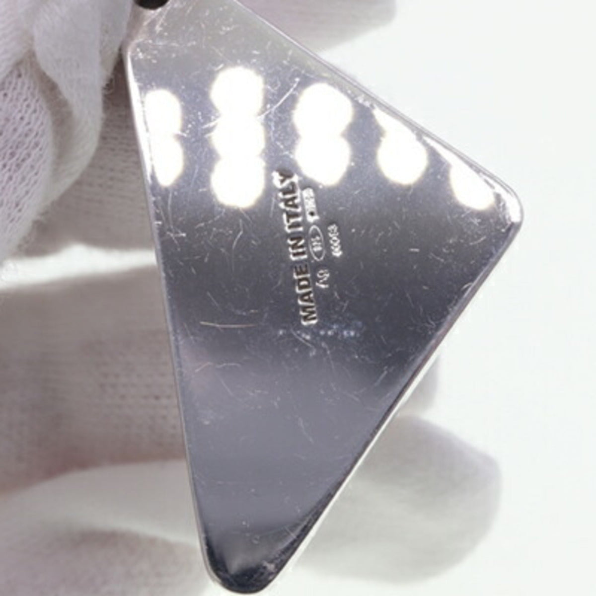 Single Earring Crystal Sterling Silver