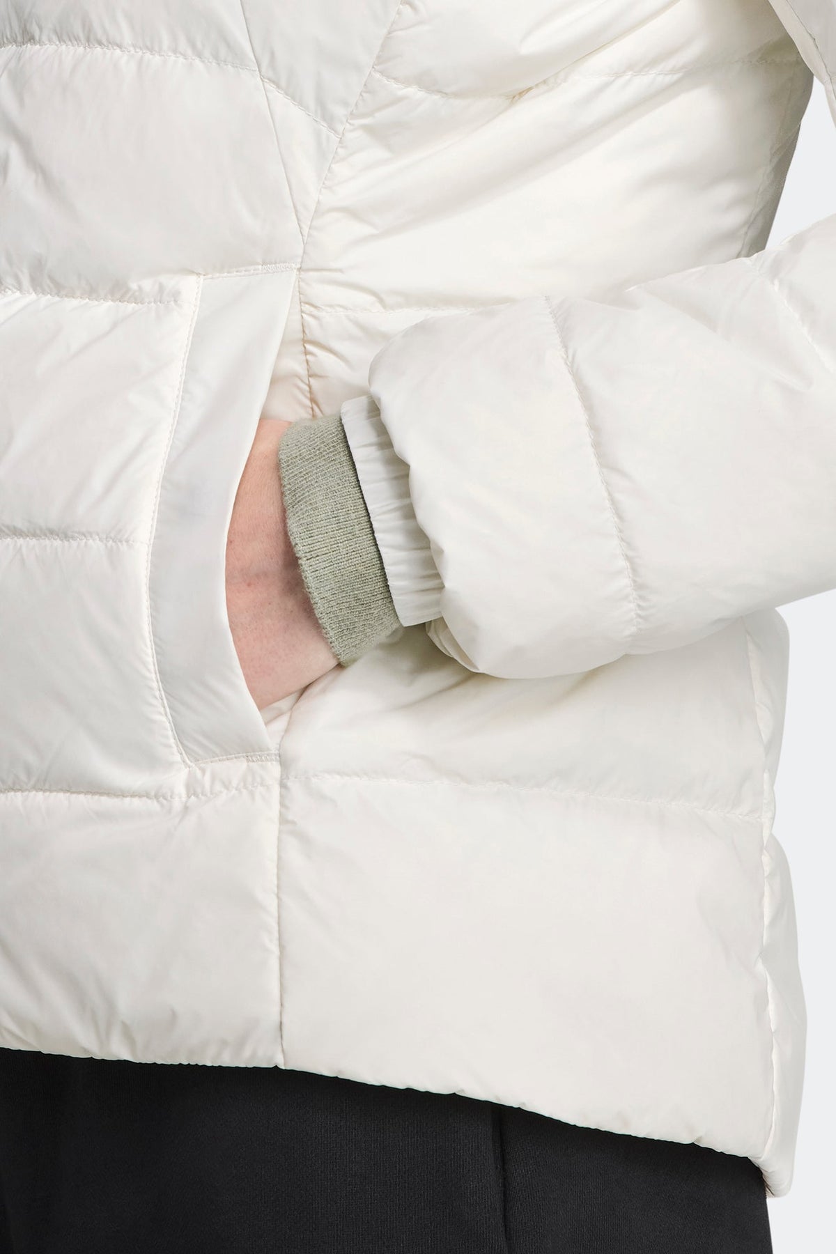 Abbott 黑色圆盘连帽衫