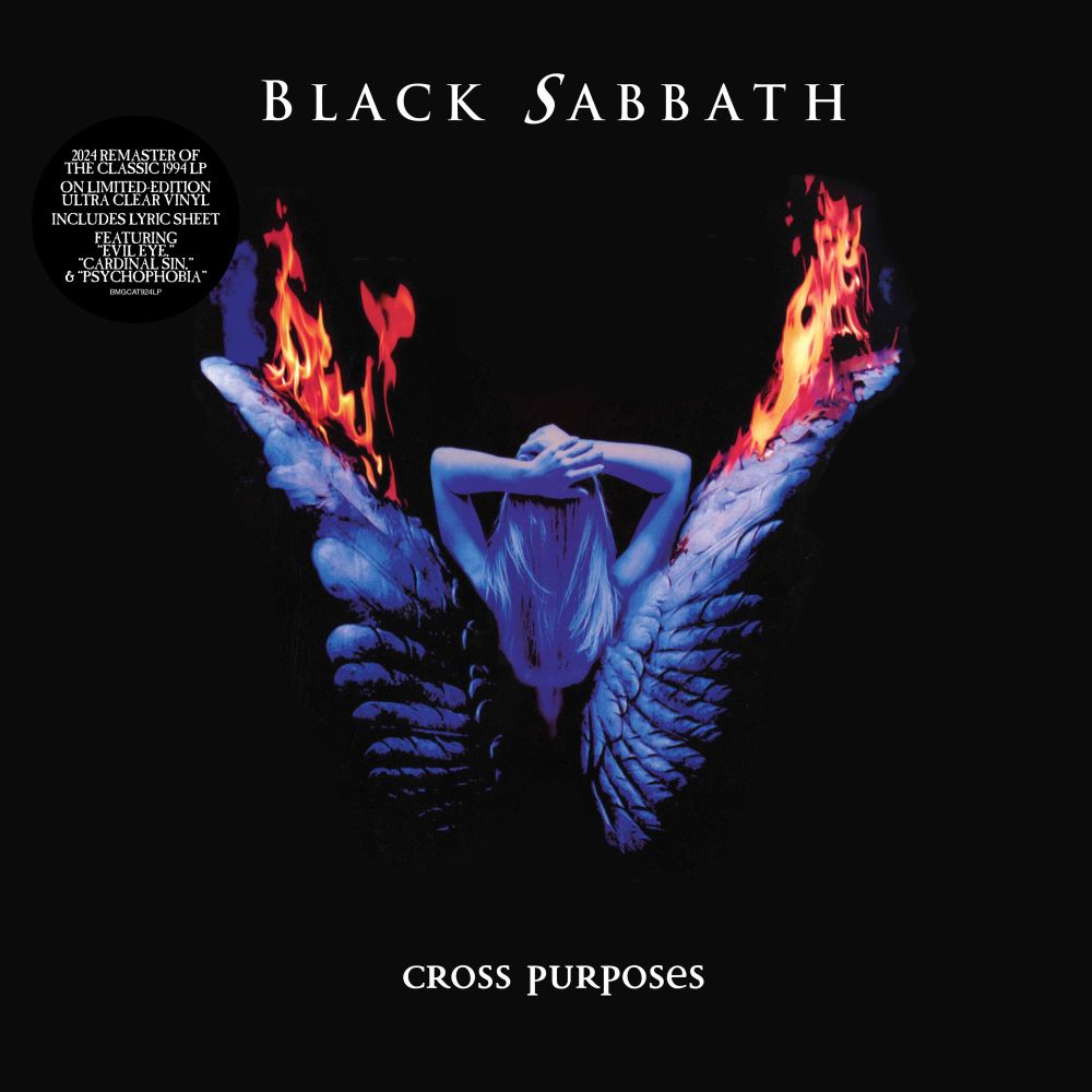 Black Sabbath Cross Purposes Remaster Vinyl LP Clear Colour 2024