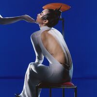 Rina Sawayama - Hold The Girl White & Cobalt Blue Mix Vinyl LP Resissue