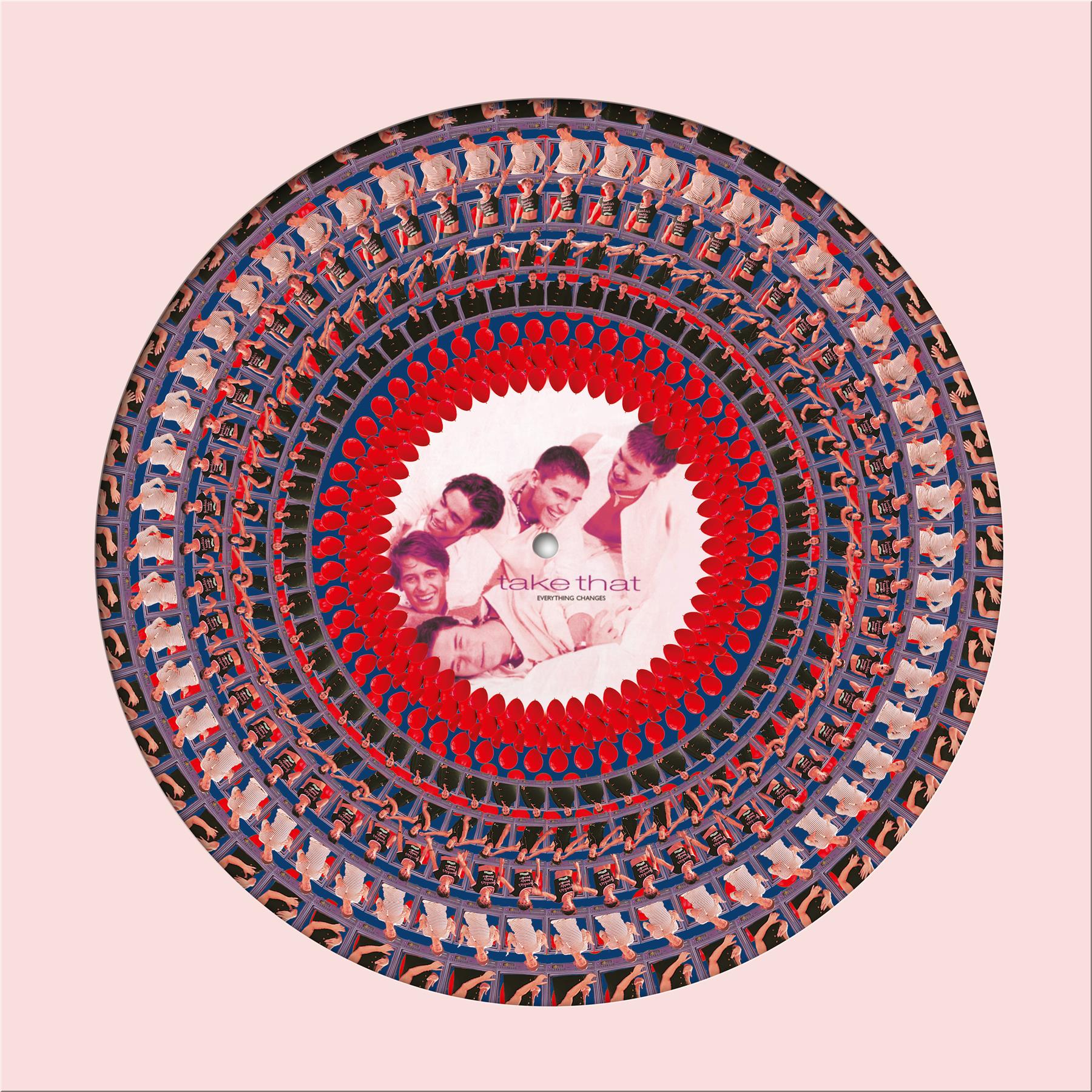 Take That - Everything Changes National Album Day Zoetrope Picture Disc Vinyl LP