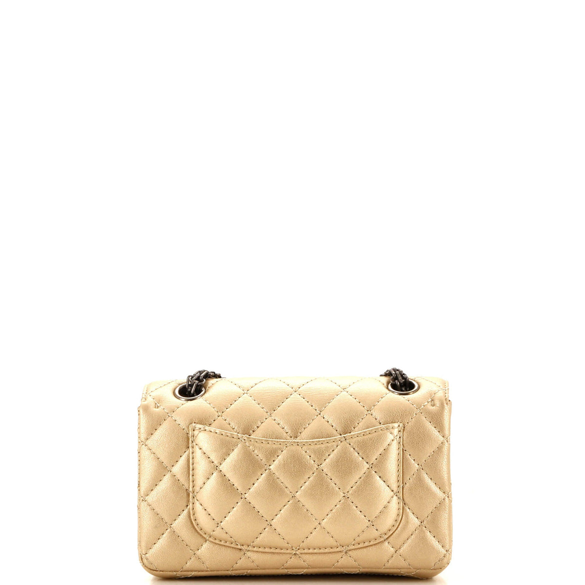 Reissue 2.55 Flap Bag Quilted Metallic Calfskin Mini