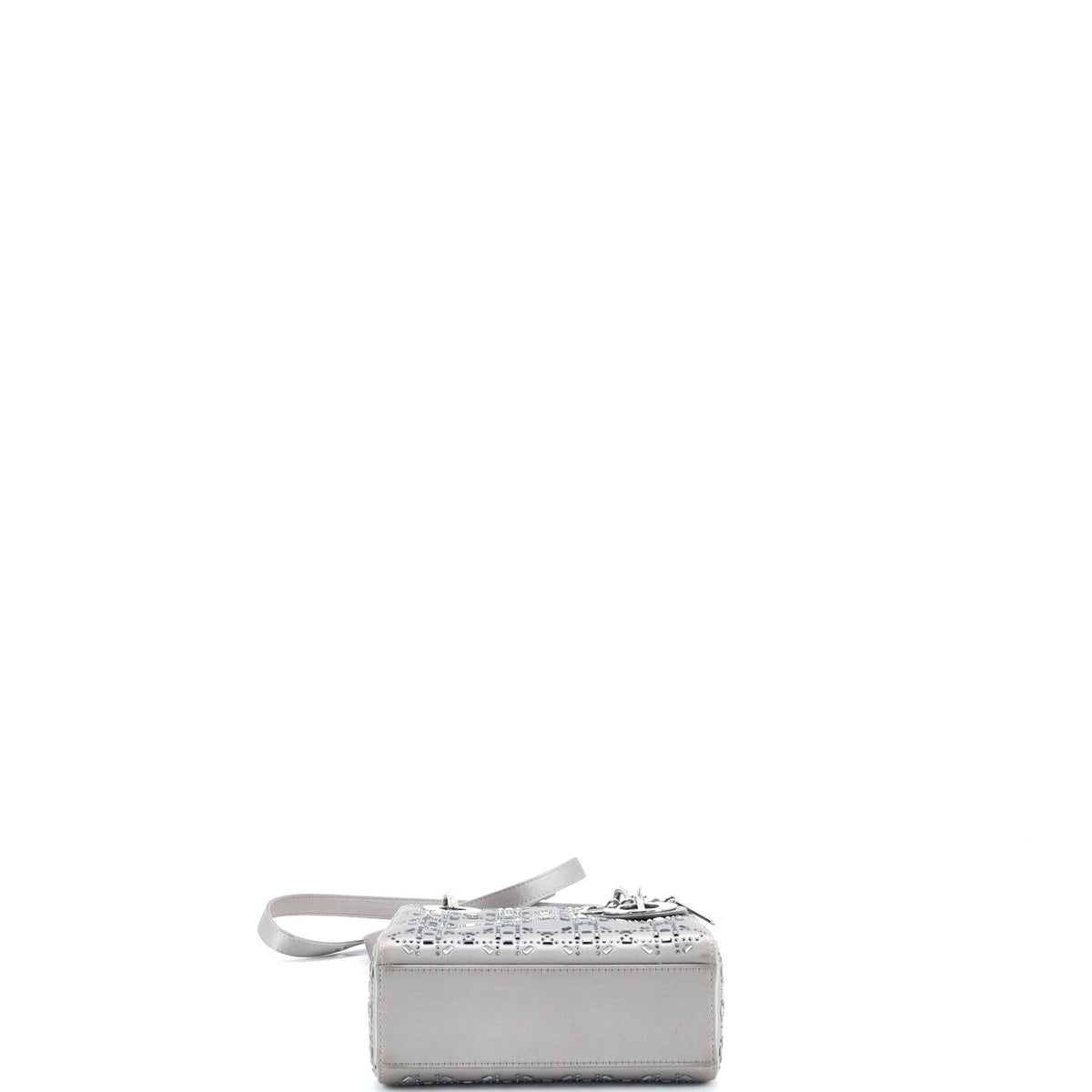 Lady Dior Bag Crystal Embellished Cannage Quilt Satin Mini