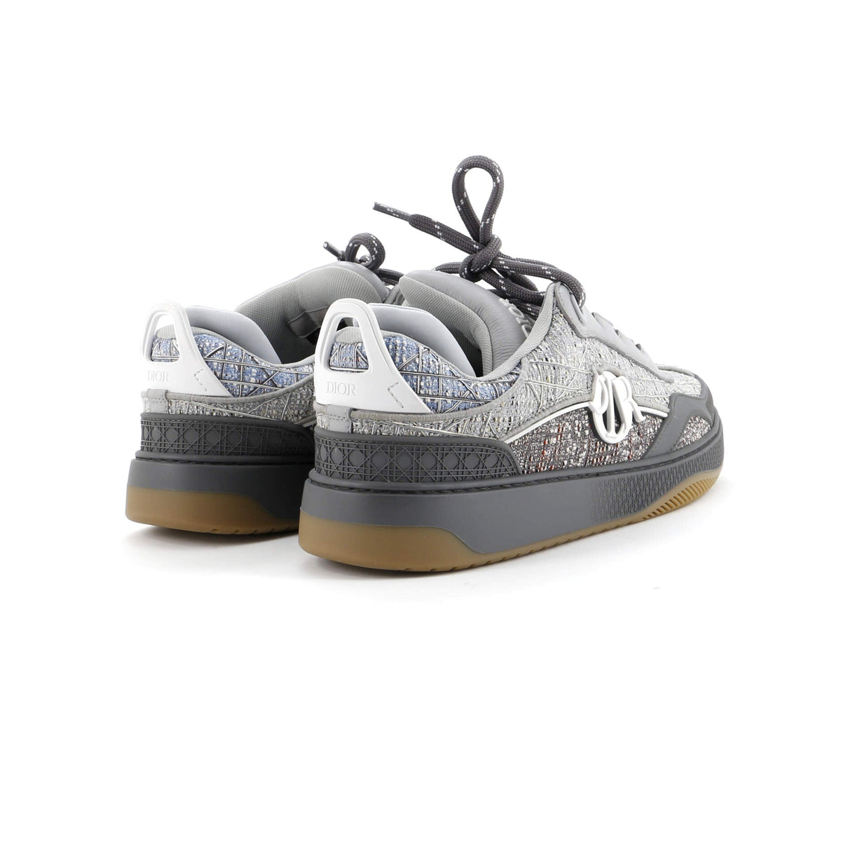 Men's B9S Skater Sneakers Cannage Quilt Tweed