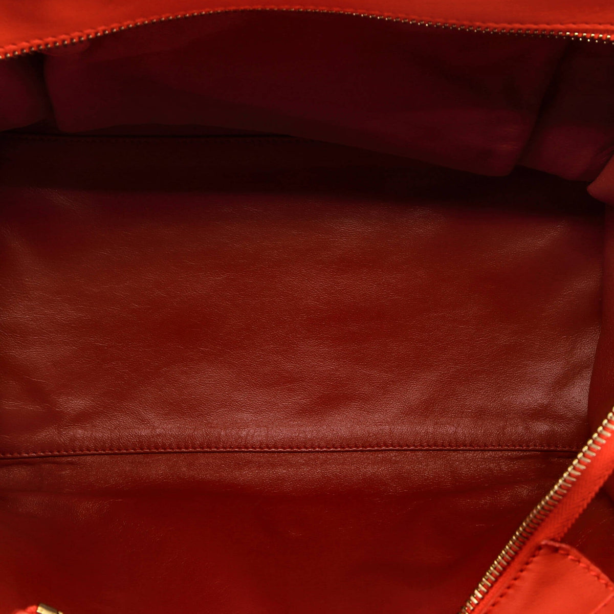 Luggage Bag Smooth Leather Medium