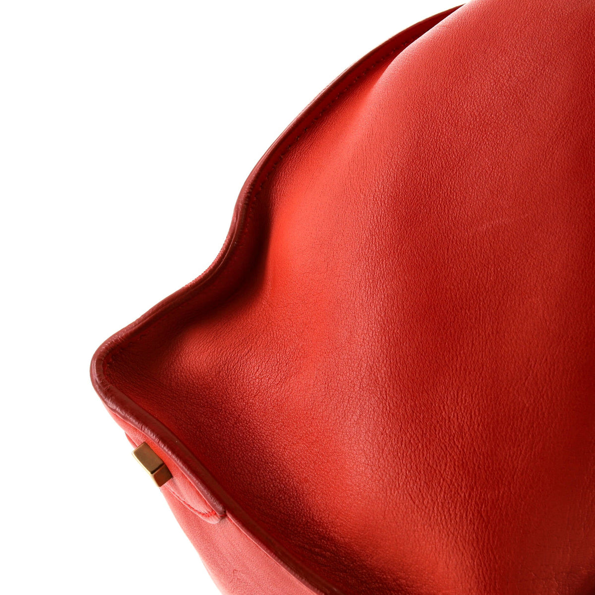 Luggage Bag Smooth Leather Medium