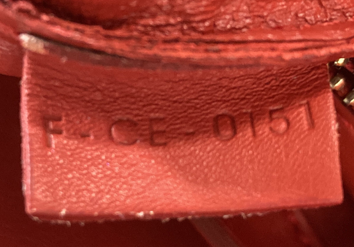 Luggage Bag Smooth Leather Medium