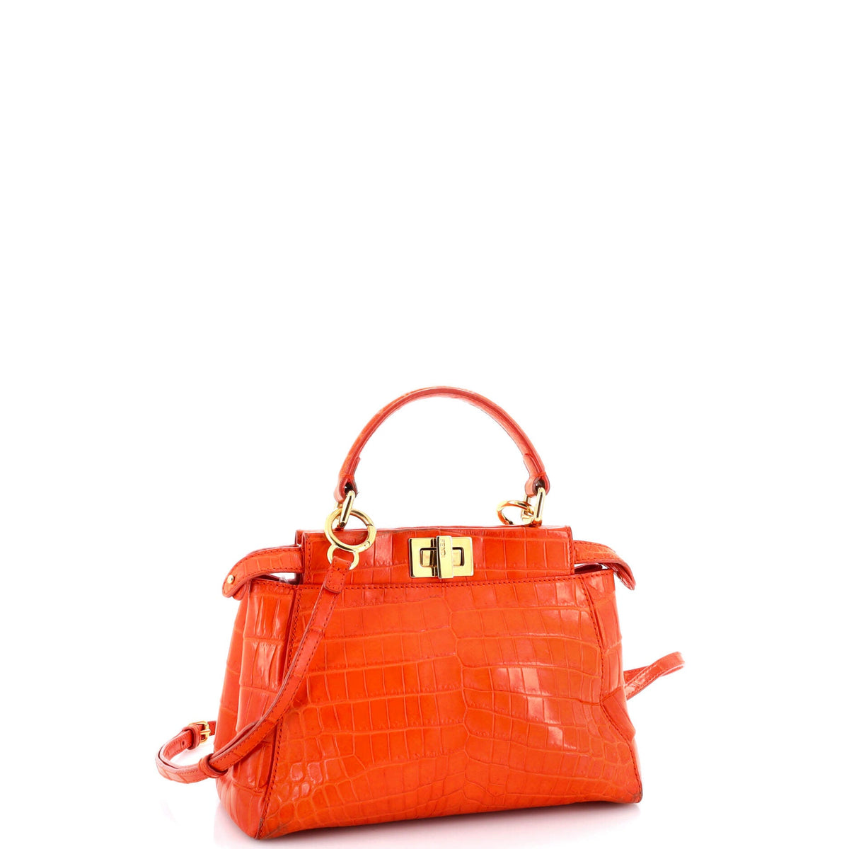Peekaboo Bag Crocodile Mini
