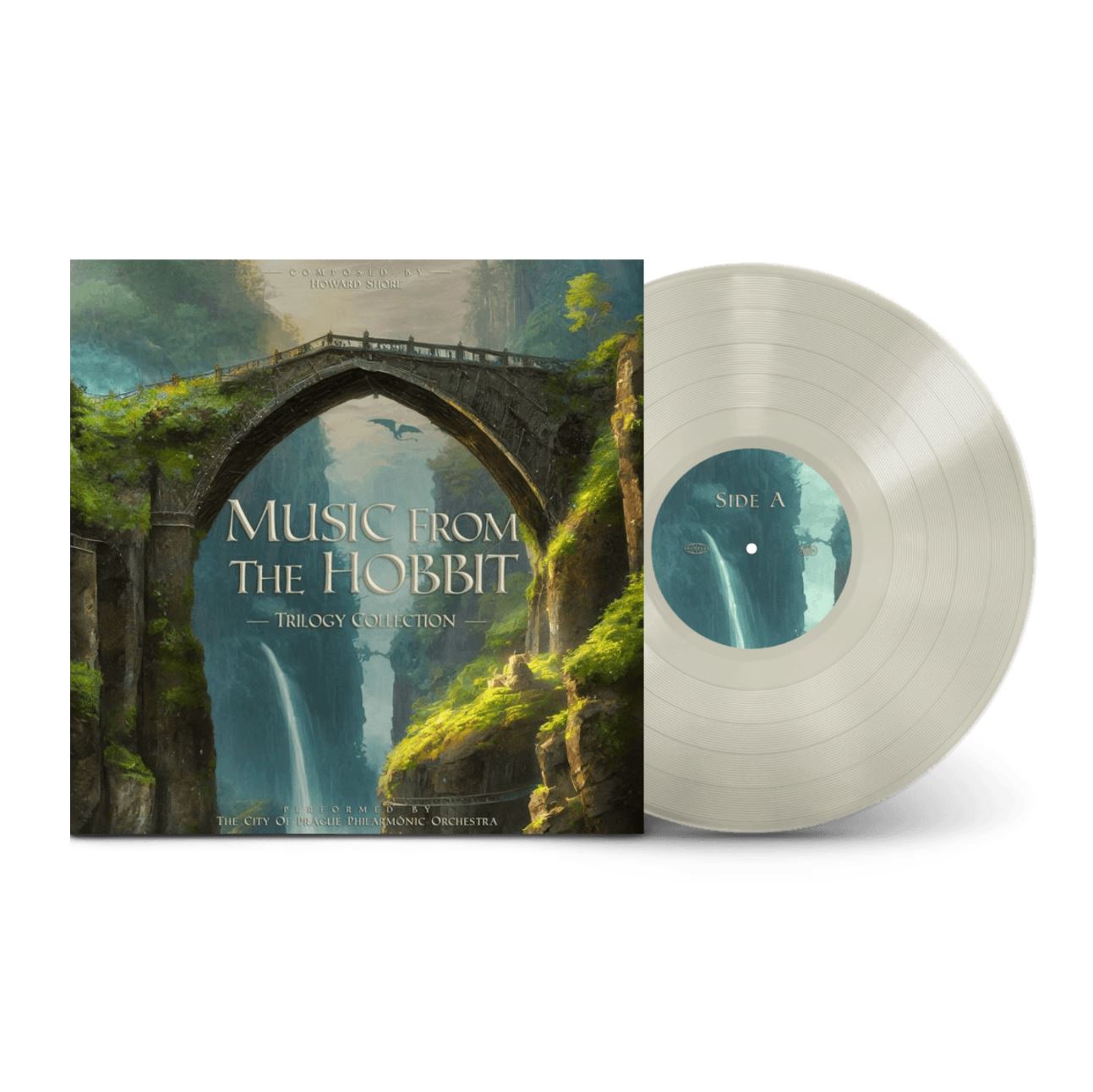 Music From The Hobbit - Trilogy Collection - The City of Prague Philharmonic Orchestra Silver Vinyl LP