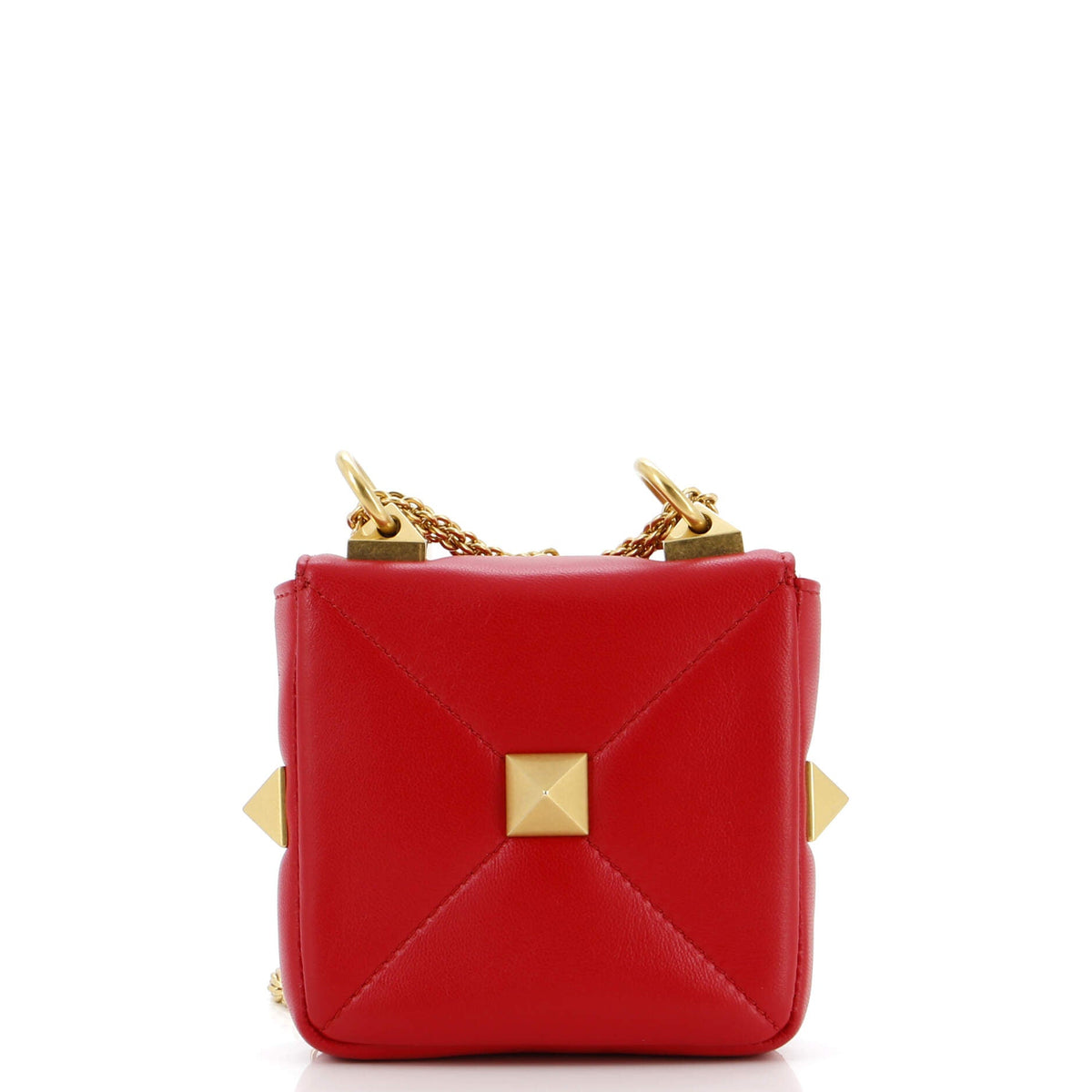 Roman Stud Flap Bag Quilted Leather Mini