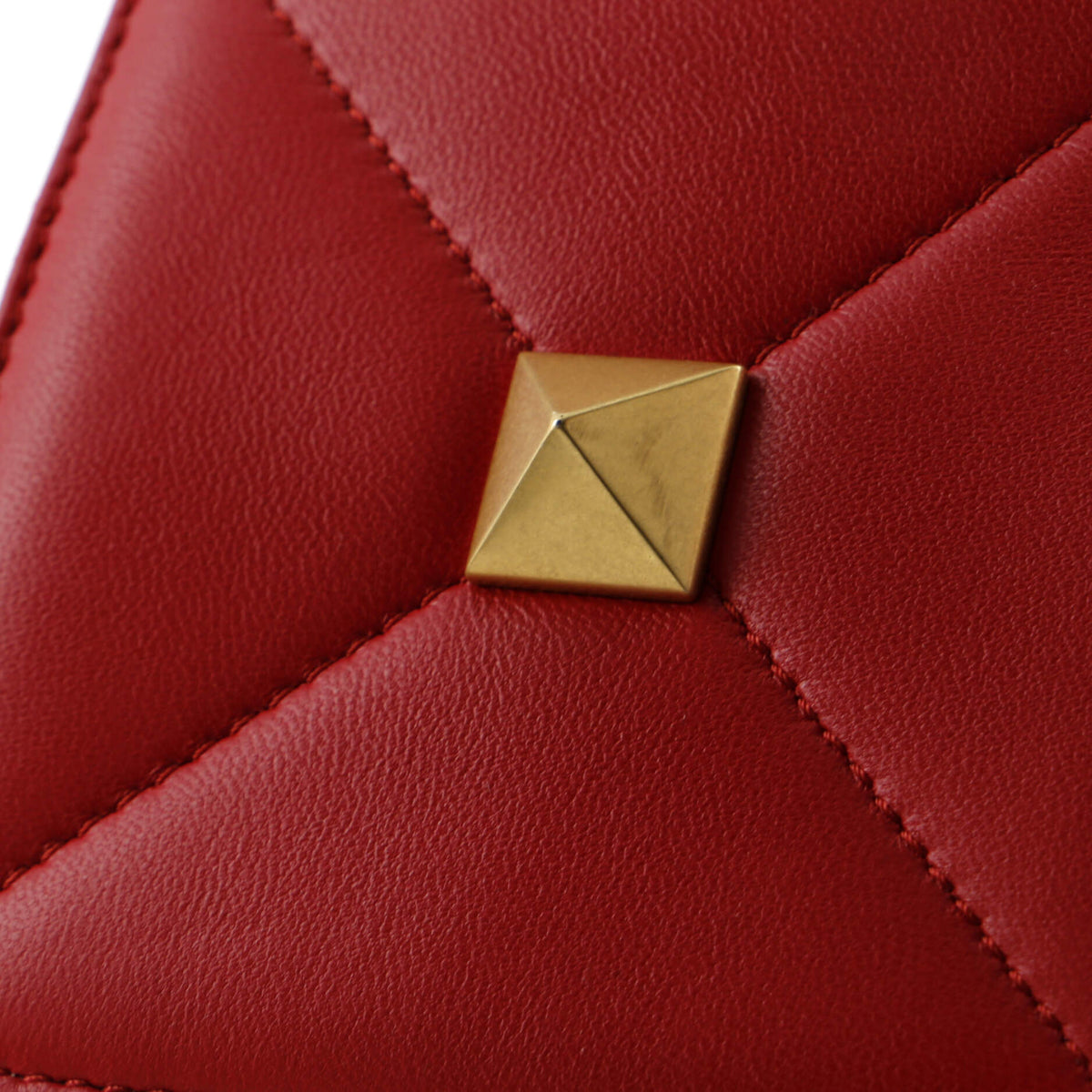 Roman Stud Flap Bag Quilted Leather Mini