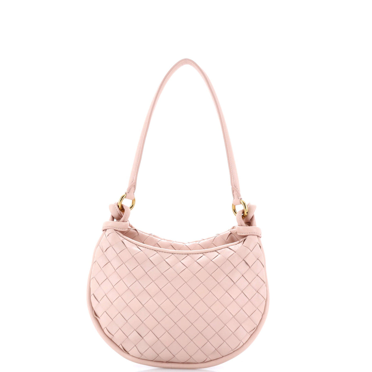 Gemelli Shoulder Bag Intrecciato Leather Small