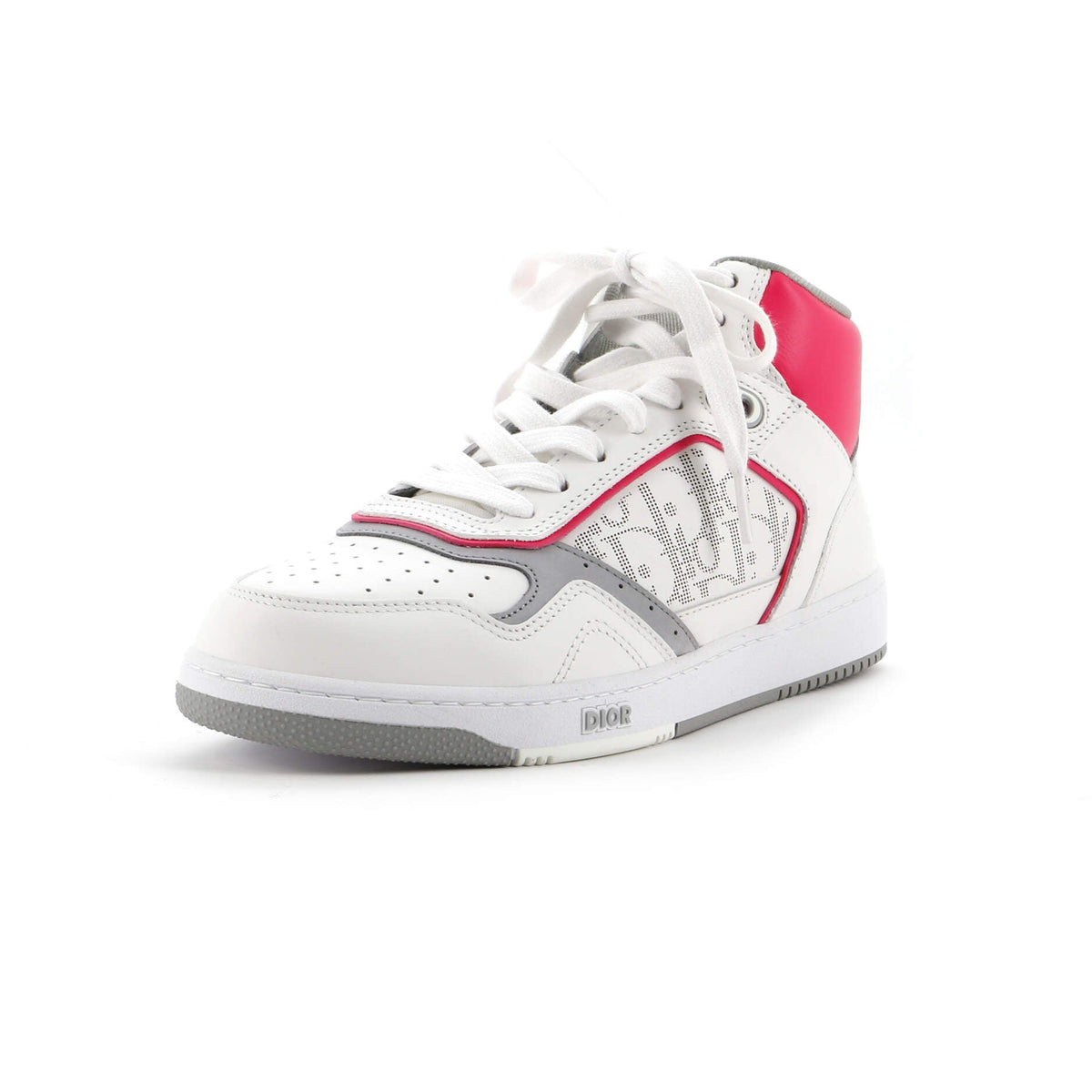 Men's B27 Mid-Top Sneakers Leather with Oblique Galaxy Leather