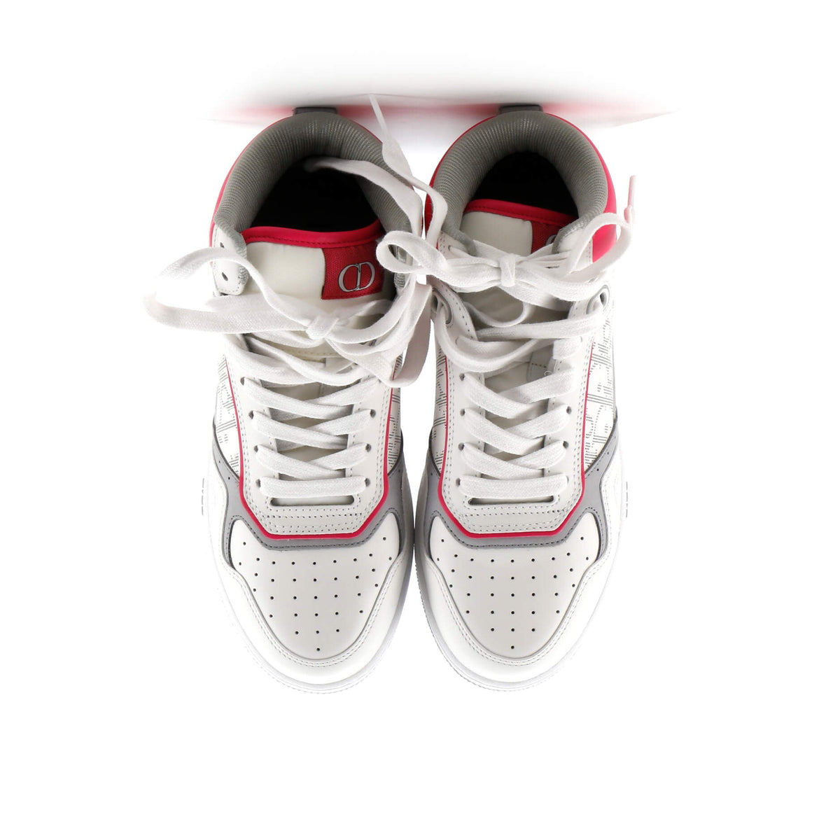 Men's B27 Mid-Top Sneakers Leather with Oblique Galaxy Leather