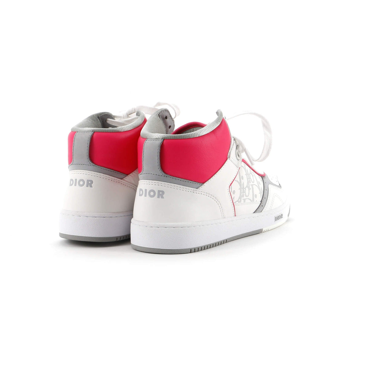 Men's B27 Mid-Top Sneakers Leather with Oblique Galaxy Leather