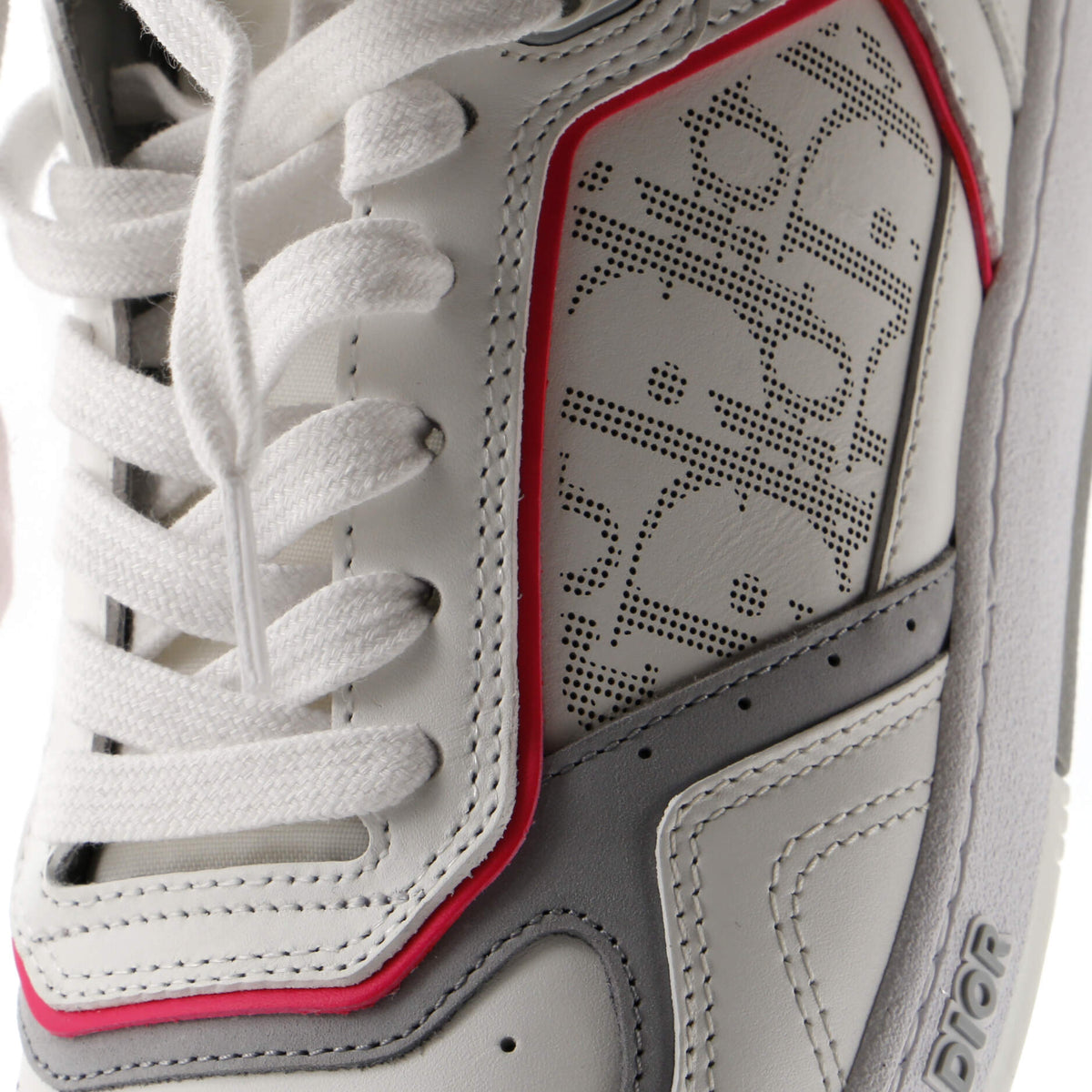 Men's B27 Mid-Top Sneakers Leather with Oblique Galaxy Leather