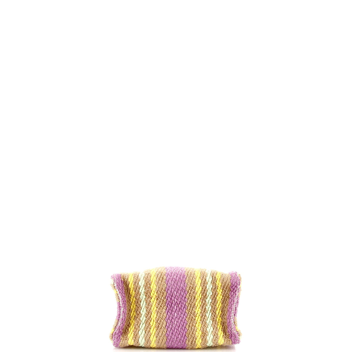 Logo Vertical Tote Jute Super Mini