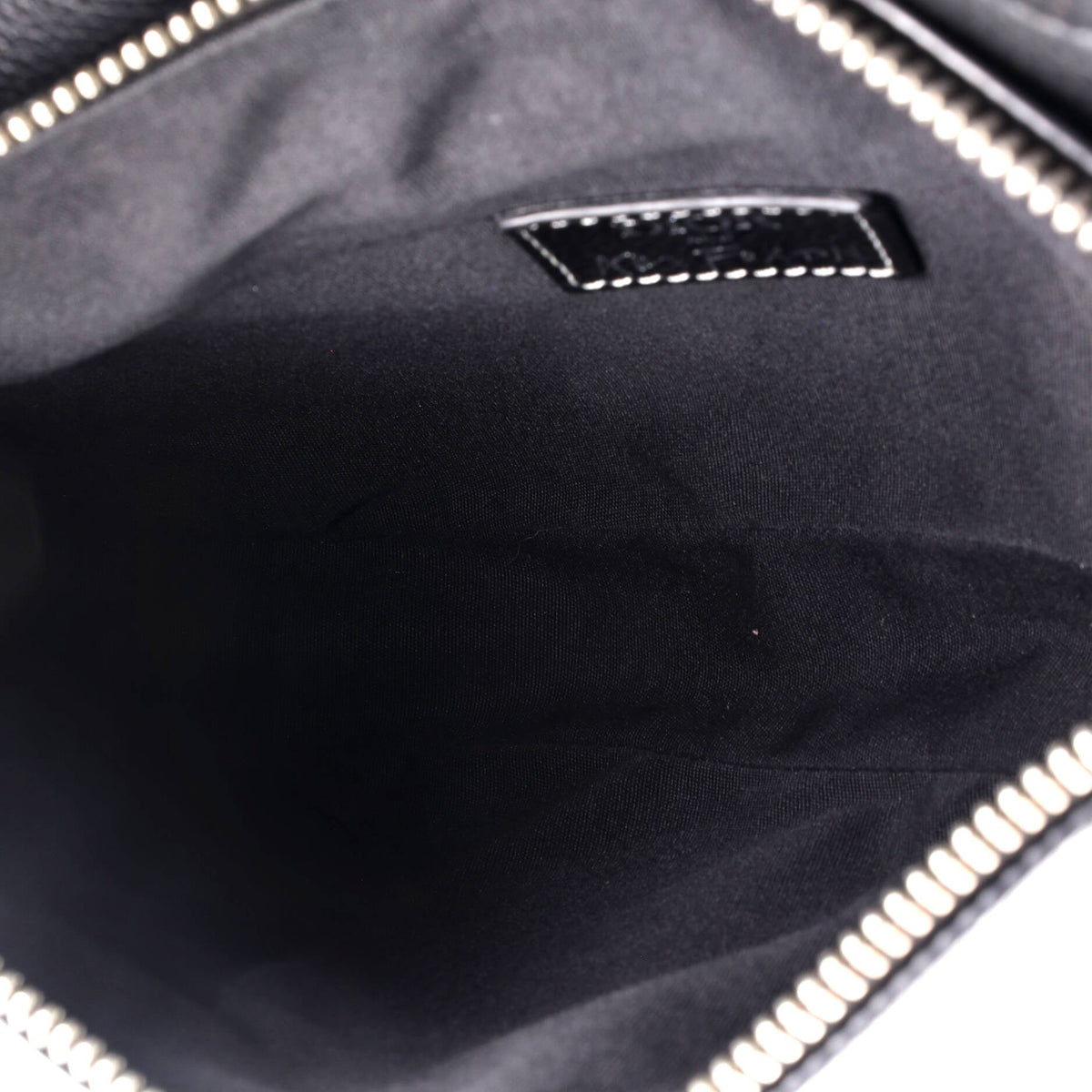 Alex Foxton Logo Saddle Crossbody Bag Printed Leather