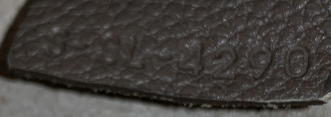 Folded Cabas Leather Small