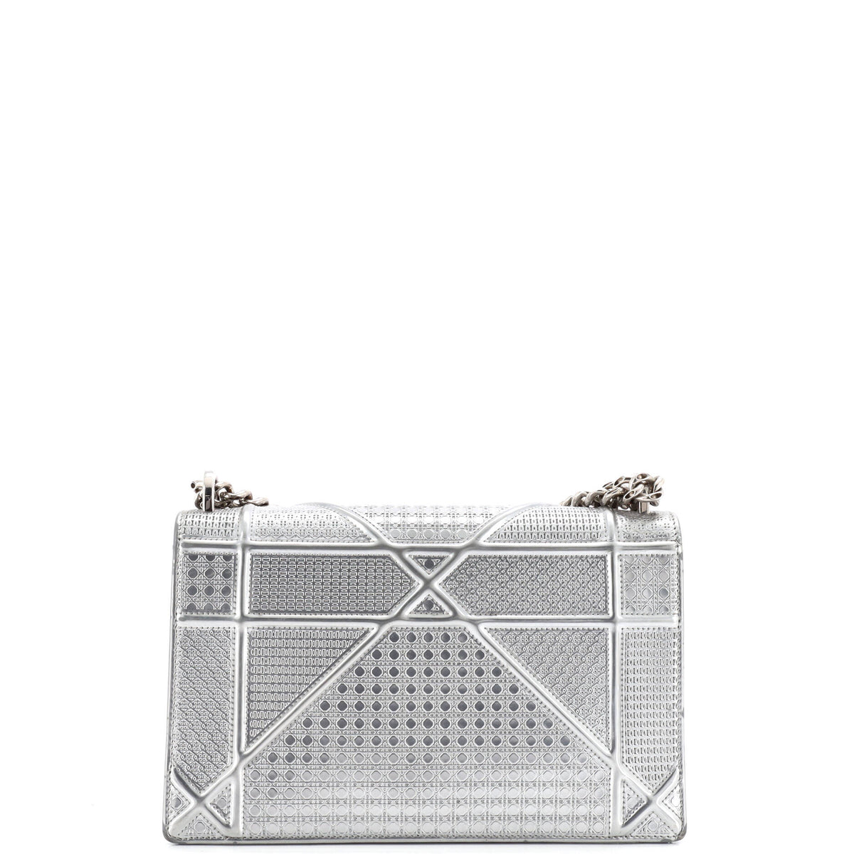 Diorama Flap Bag Cannage Embossed Calfskin Medium