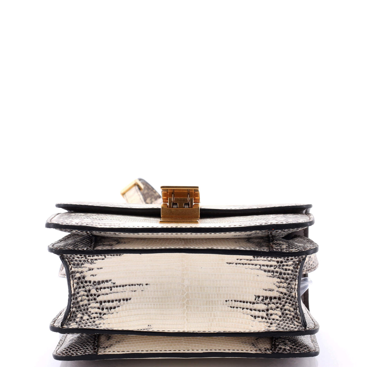 Classic Box Bag Lizard Small