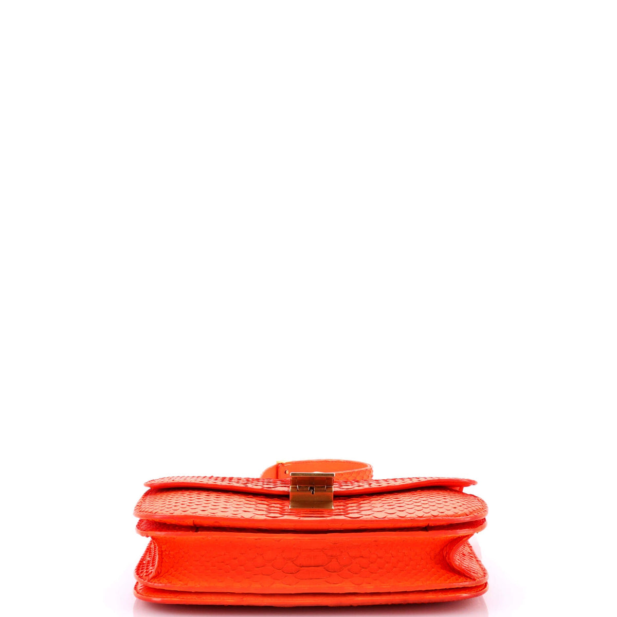 Classic Box Bag Python Medium