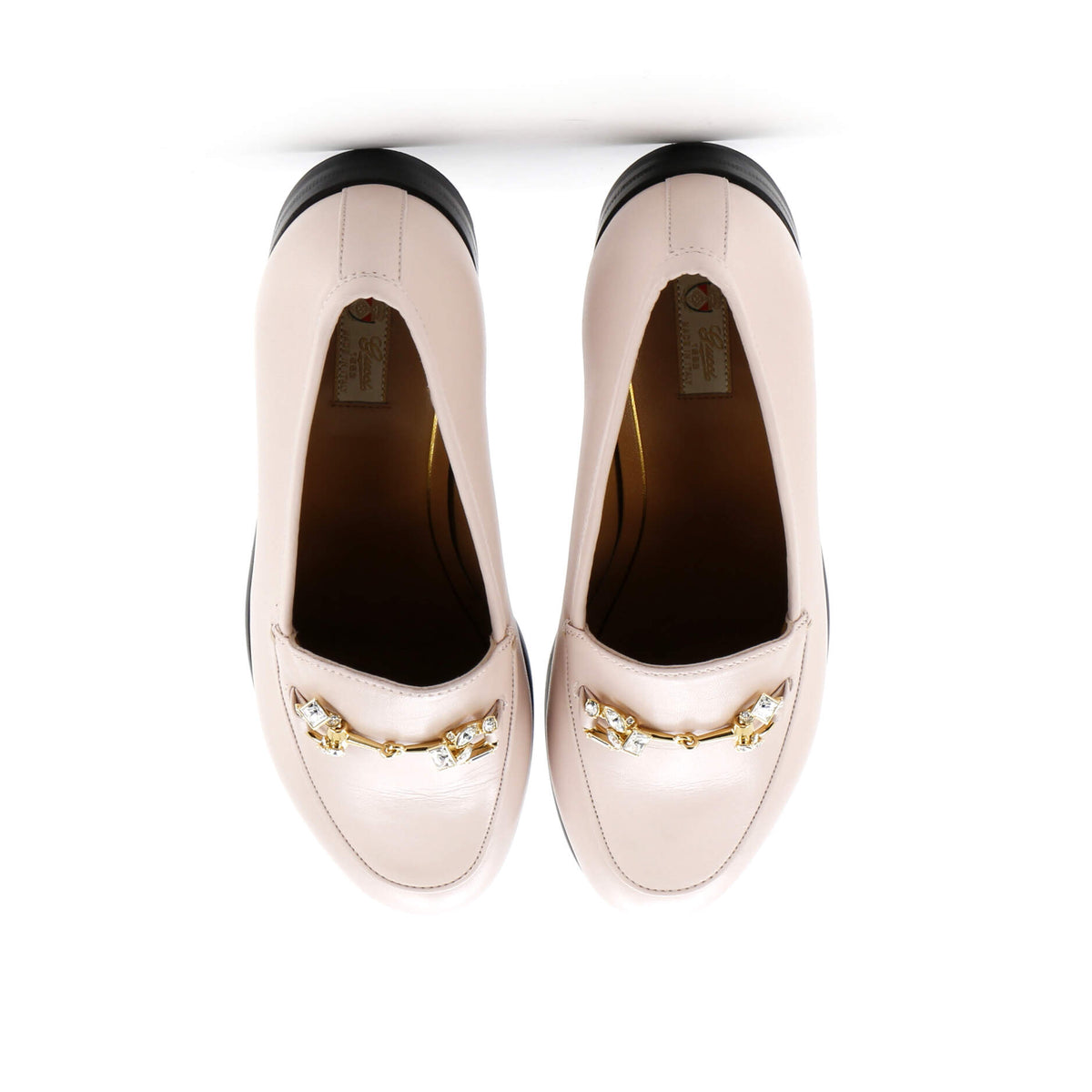 Women's Jordaan Loafers Leather with Crystals