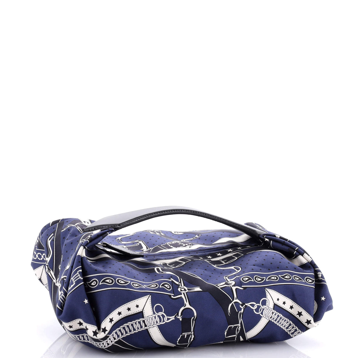 Balusoie Bag Printed Silk and Leather