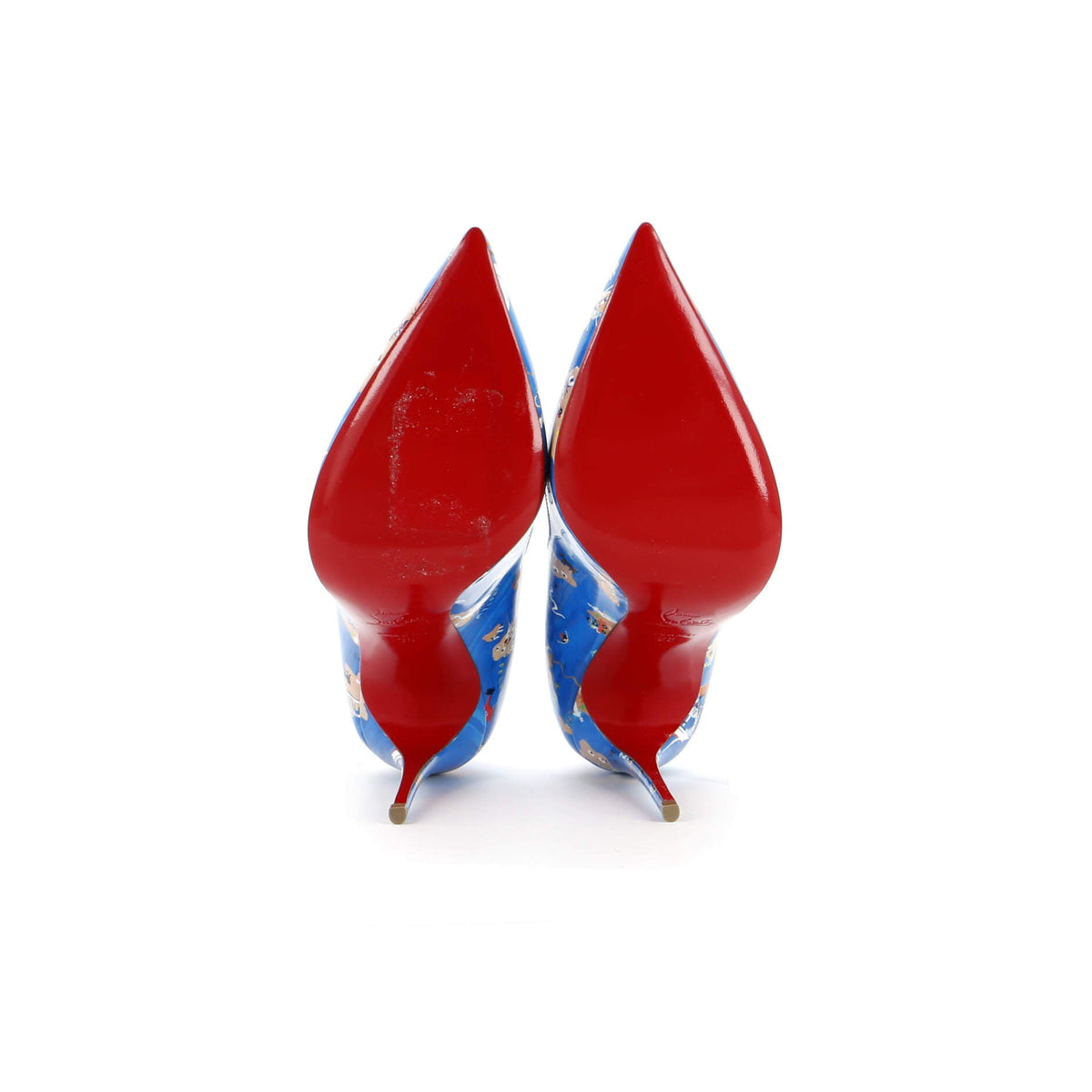 Women's Hot Chick Pumps Printed Patent 100