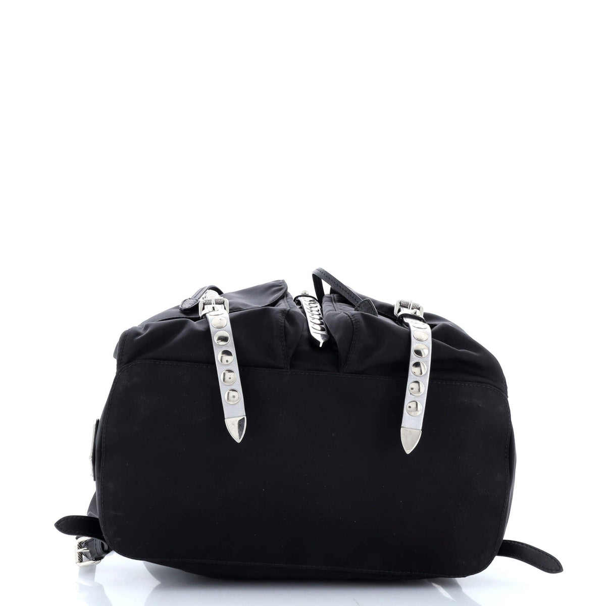 New Vela Backpack Tessuto with Studded Leather