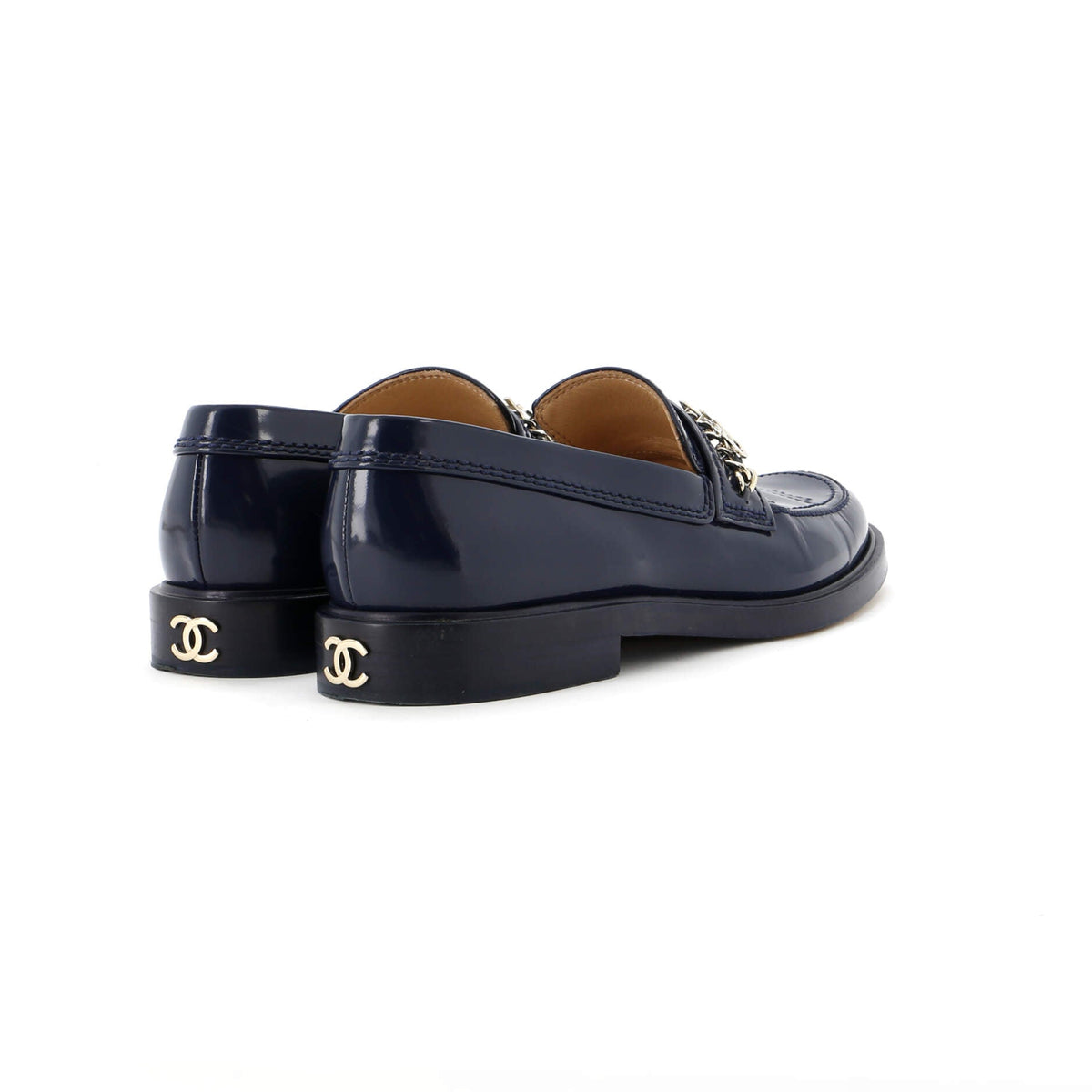 Women's Logo Loafers Shiny Calfskin