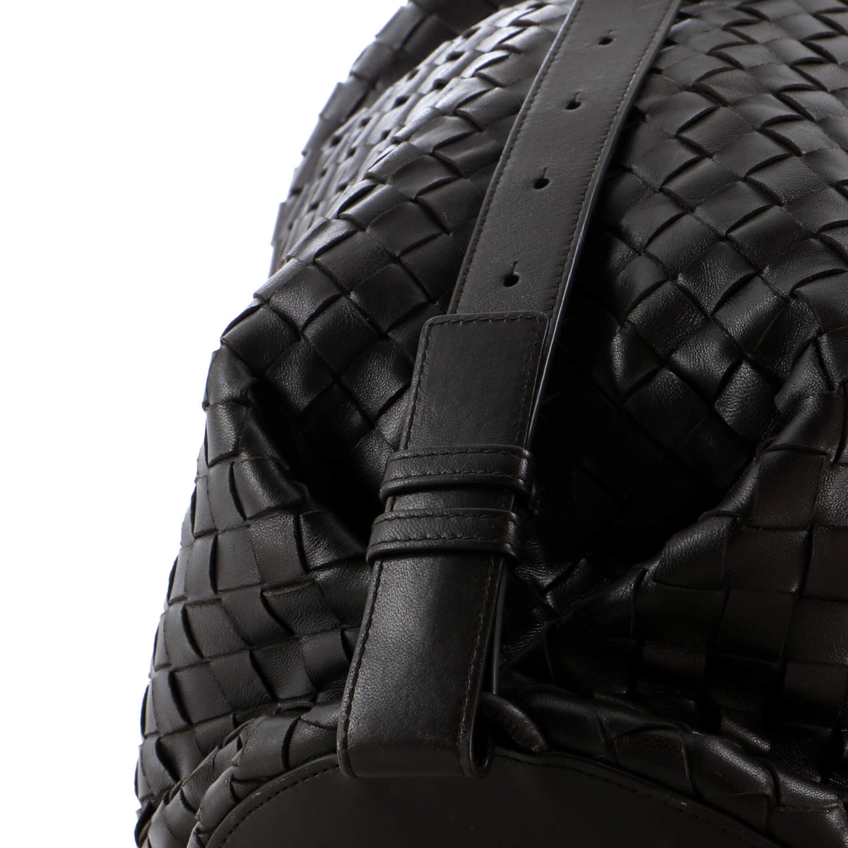 Hop Bag Intrecciato Leather Large