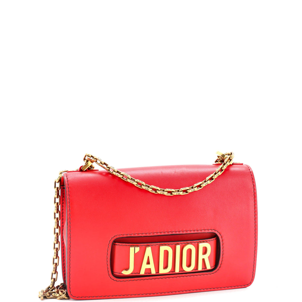 J'Adior Flap Bag Leather Medium
