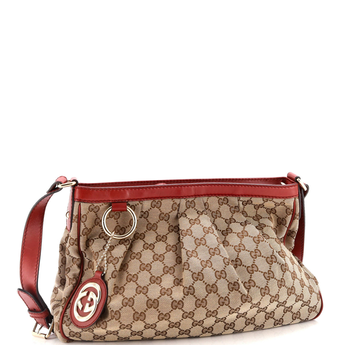 Sukey Messenger Bag GG Canvas Medium