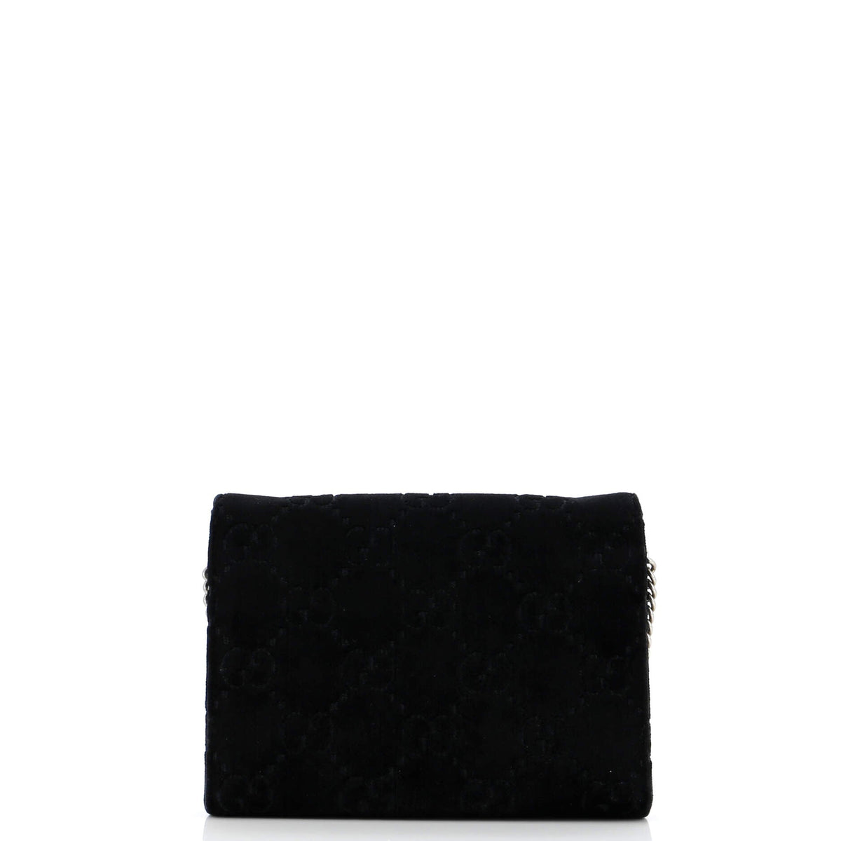 Dionysus Chain Wallet GG Velvet Small