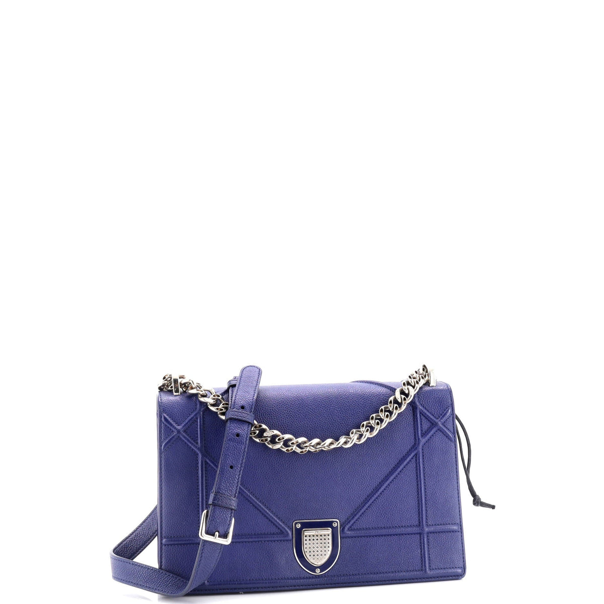 Diorama Flap Bag Grained Calfskin Medium