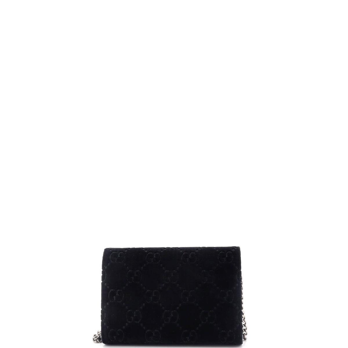 Dionysus Chain Wallet GG Velvet Small