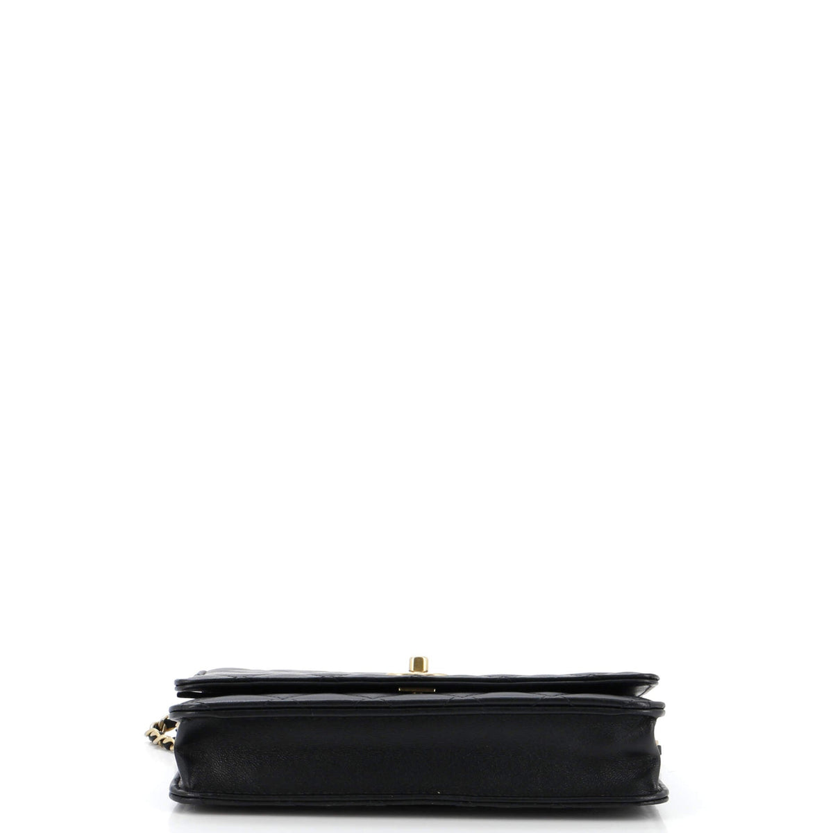 Pearl Crown Wallet on Chain Quilted Lambskin