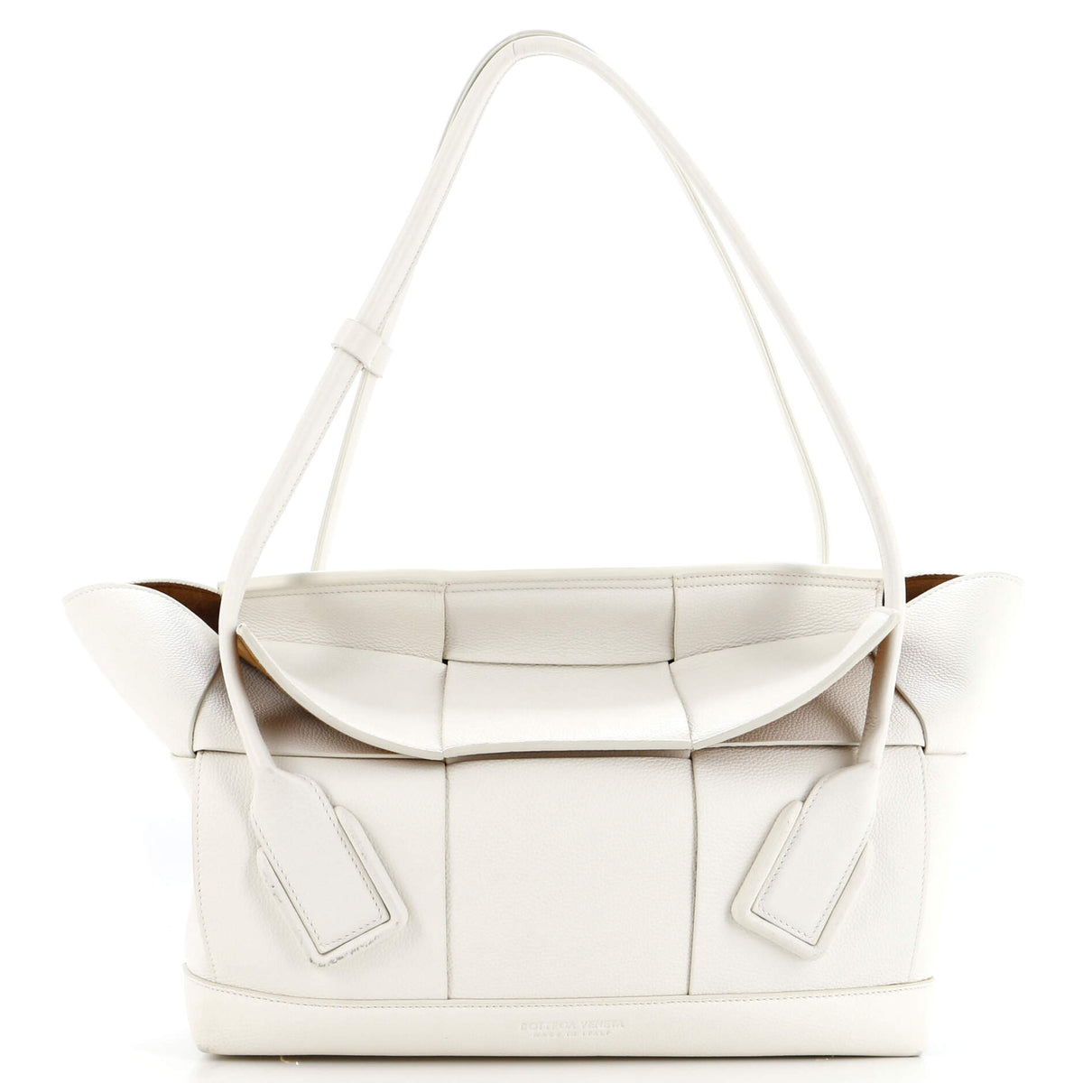 Arco Bag Maxi Intrecciato Leather Large