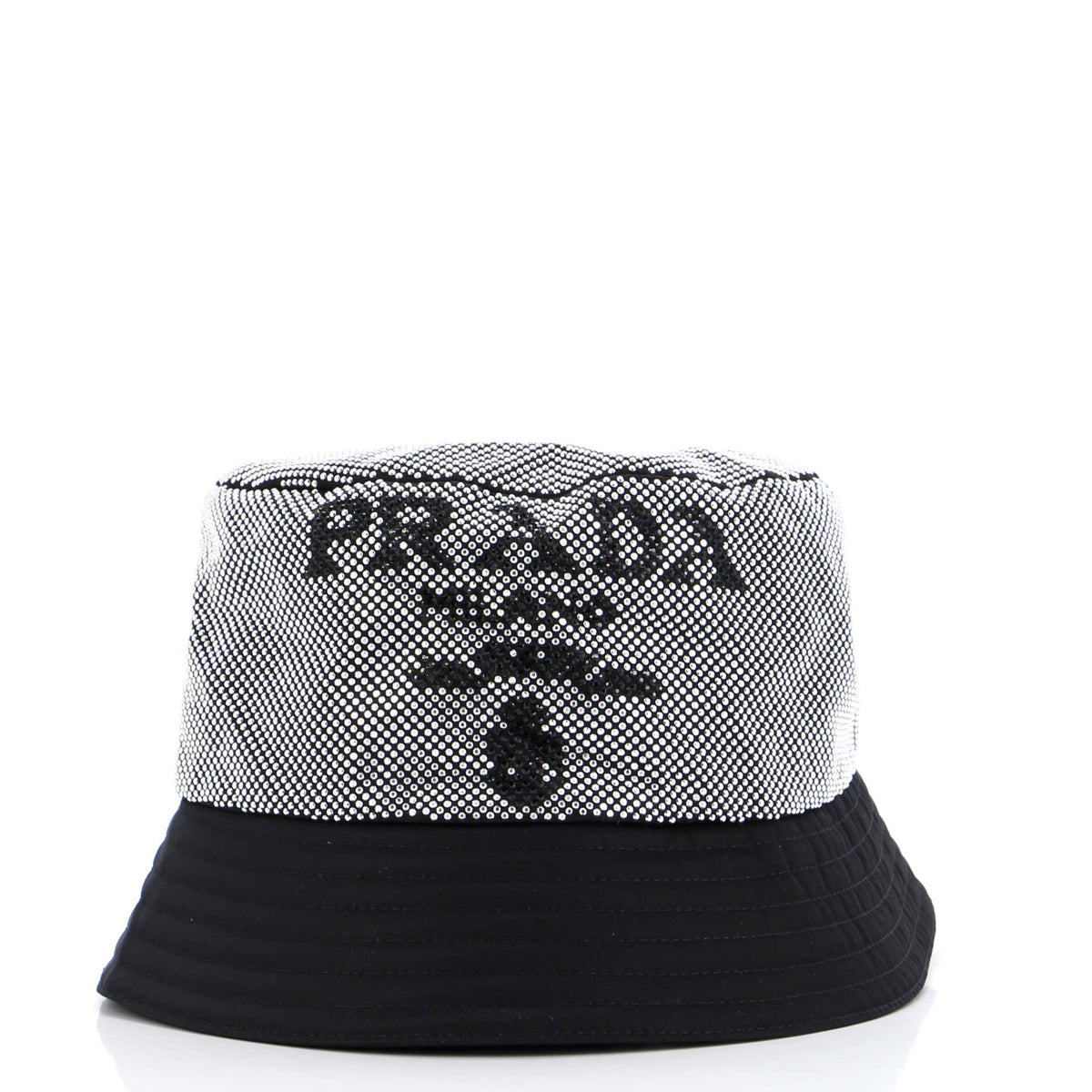 Bucket Hat Crystal Embellished Re-Nylon