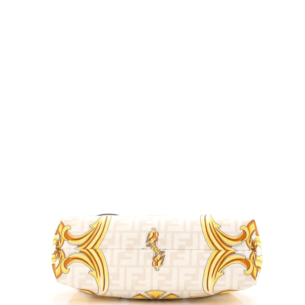 x Versace Fendace First Bag Printed Zucca Silk Medium
