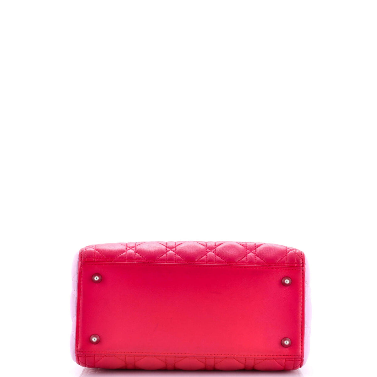Lady Dior Bag Cannage Quilt Lambskin Medium