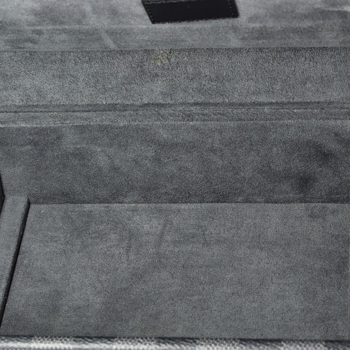 Coffret Bouton de Manchettes Damier Graphite 24