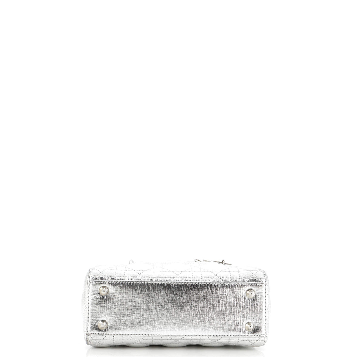 My ABCDior Lady Dior Bag Metallic Cannage Quilt Leather
