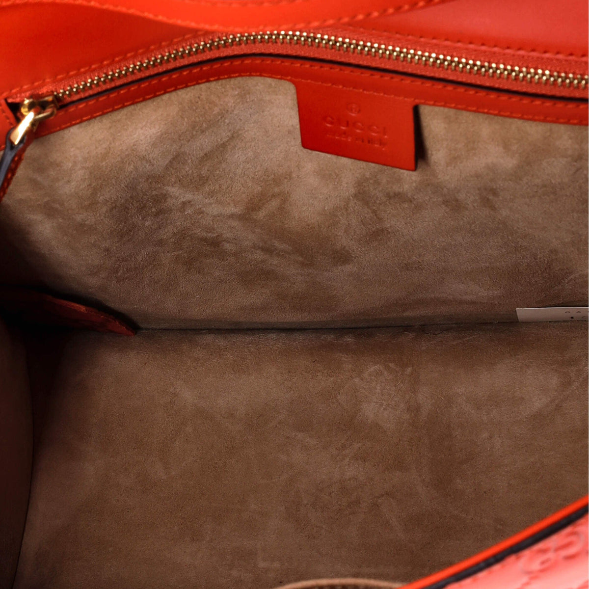 Sylvie Top Handle Bag Guccissima Leather with Applique Medium