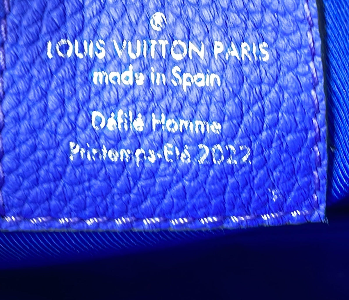 Trio Pouch Messenger Bag Limited Edition Illusion Monogram Taurillon Leather