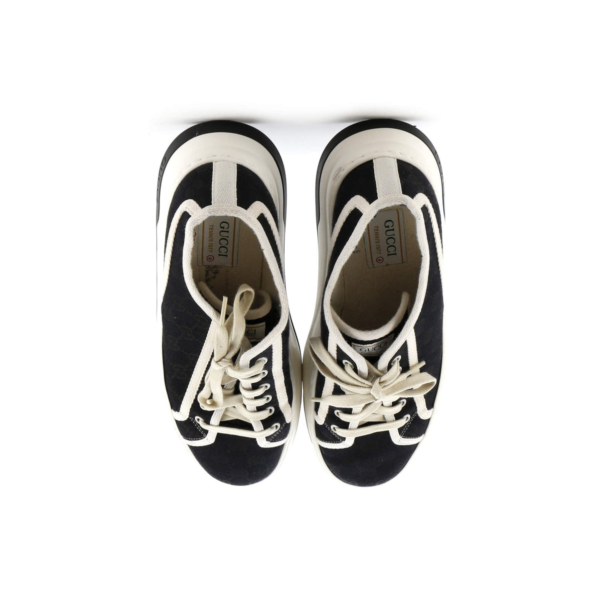 Men's Tennis Trek Sneakers GG Canvas
