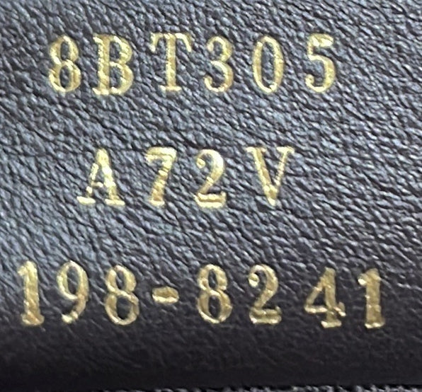 Upside Down Bag Zucca Embossed Leather