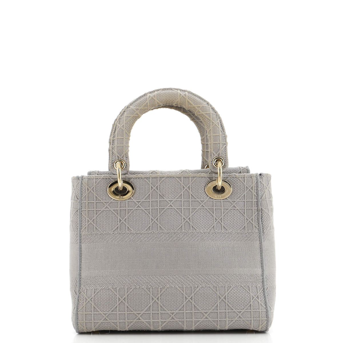 Lady D-Lite Bag Cannage Embroidered Canvas Medium