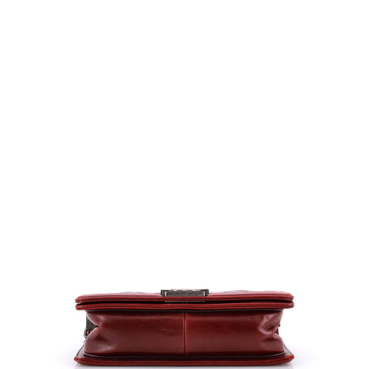 Paris-Salzburg Boy Flap Bag Embossed Calfskin Old Medium